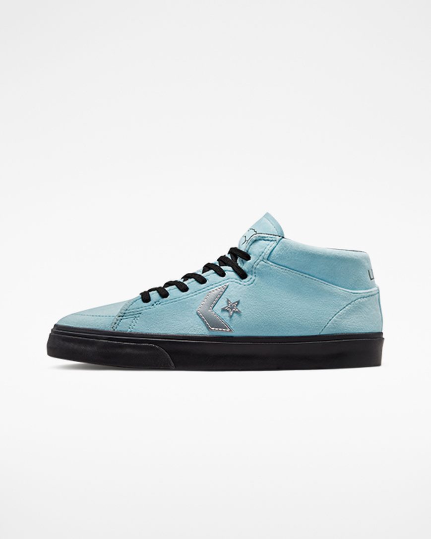 Zapatillas Skate Converse Louie Lopez Pro Mid x FA Hombre Azules Negras | PE 2WE50L